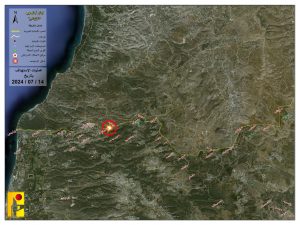 Hadab Yarin attack on map